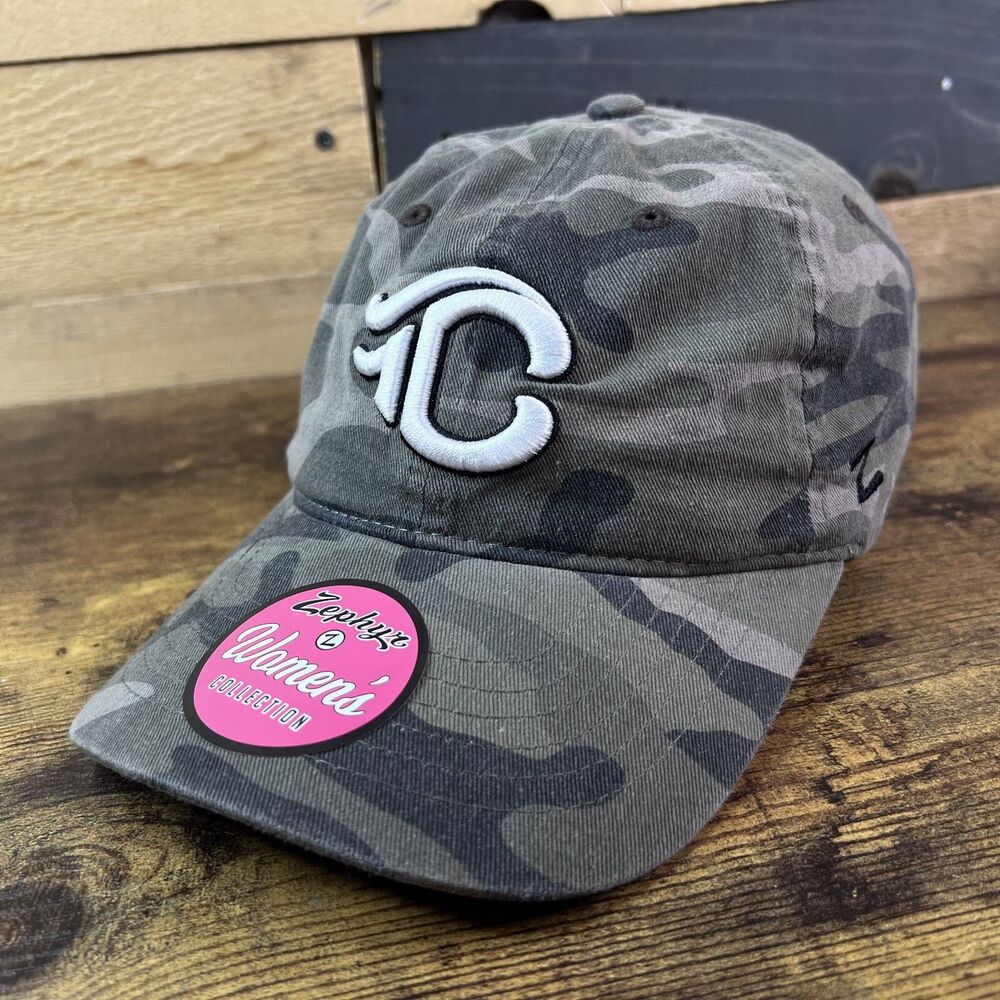 Zephyr Camo Camolauge Green Adjustable Strap-Back Hat Baseball Cap
